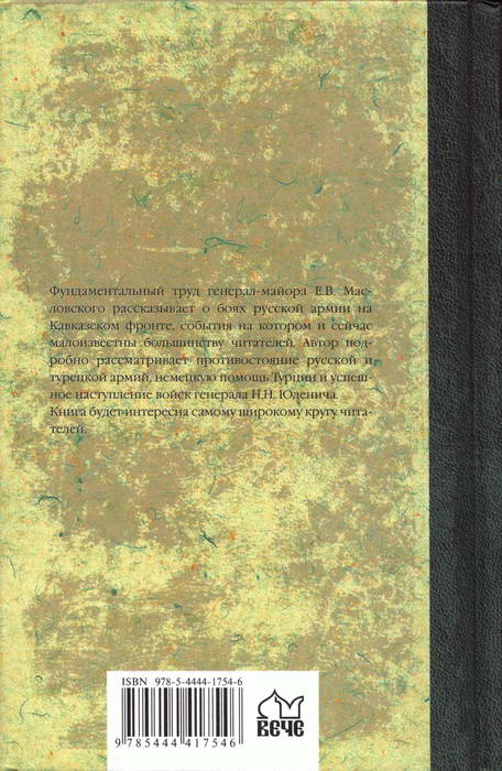 Читать книгу Великая война на Кавказском фронте. 1914-1917 гг. автор: Евгений Васильевич Масловский