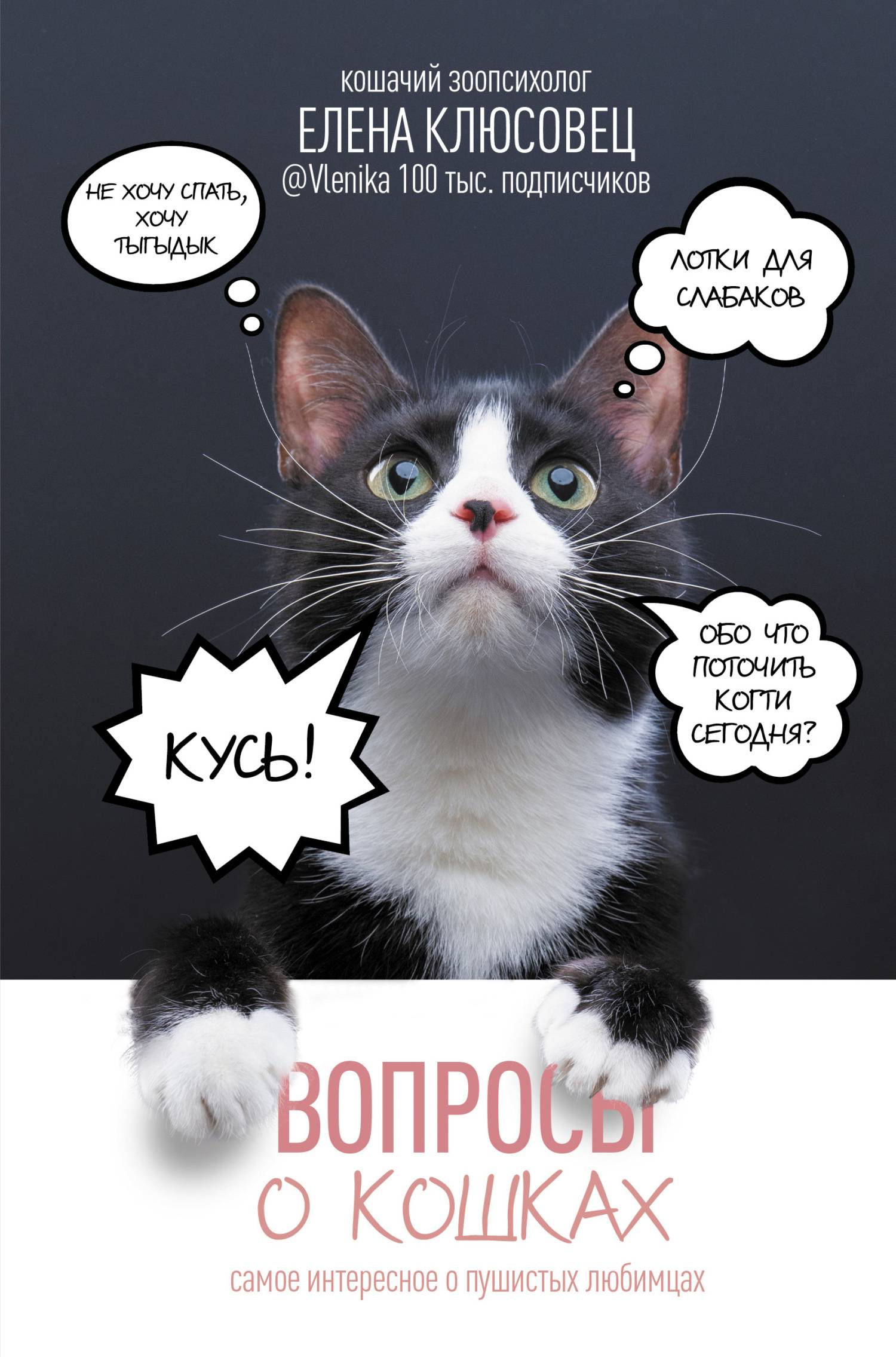 Читать книгу Вопросы о кошках. Самое интересное о пушистых любимцах автор: Елена В. Клюсовец
